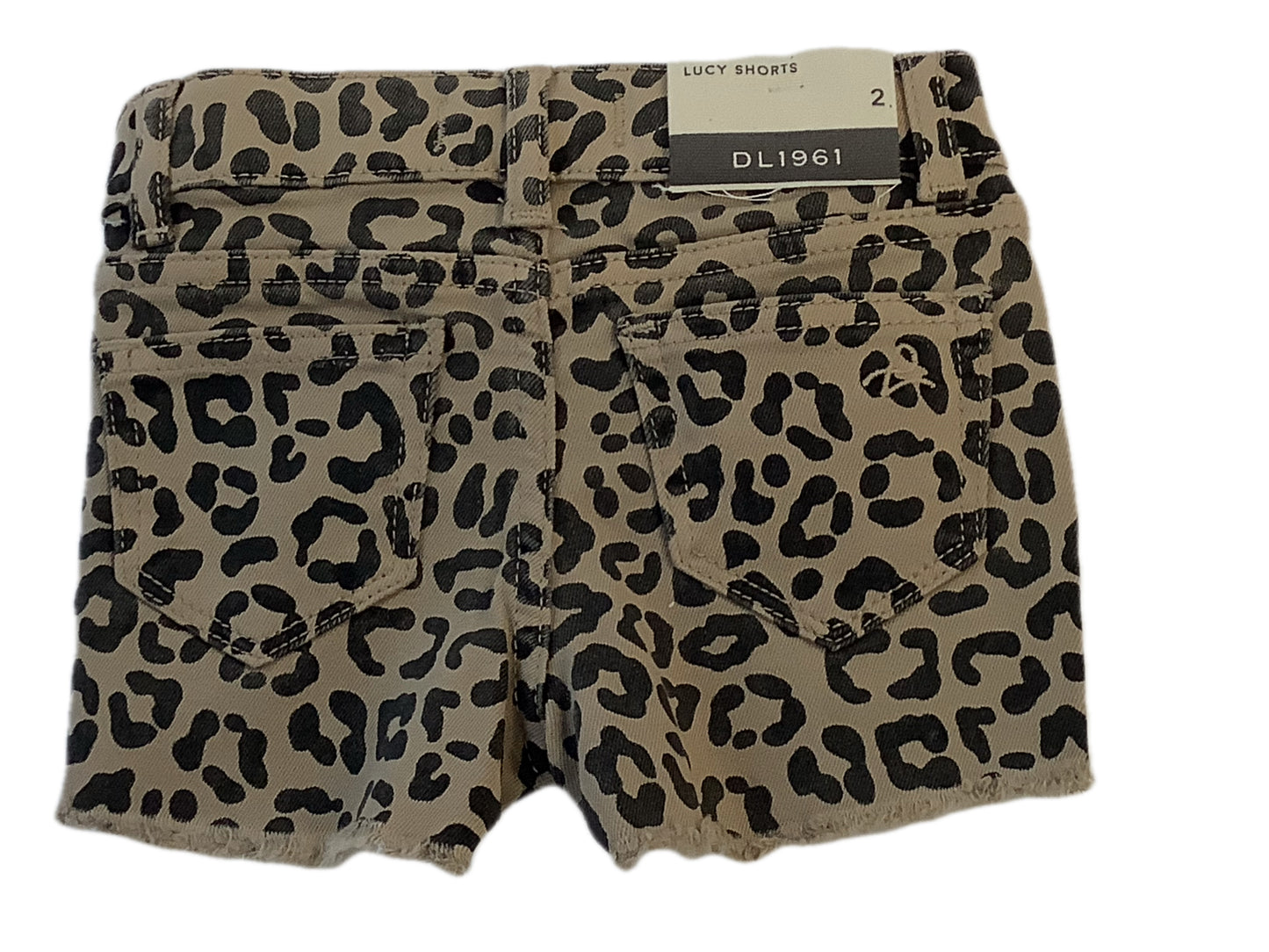 DL 1961 Girls shorts wild cat