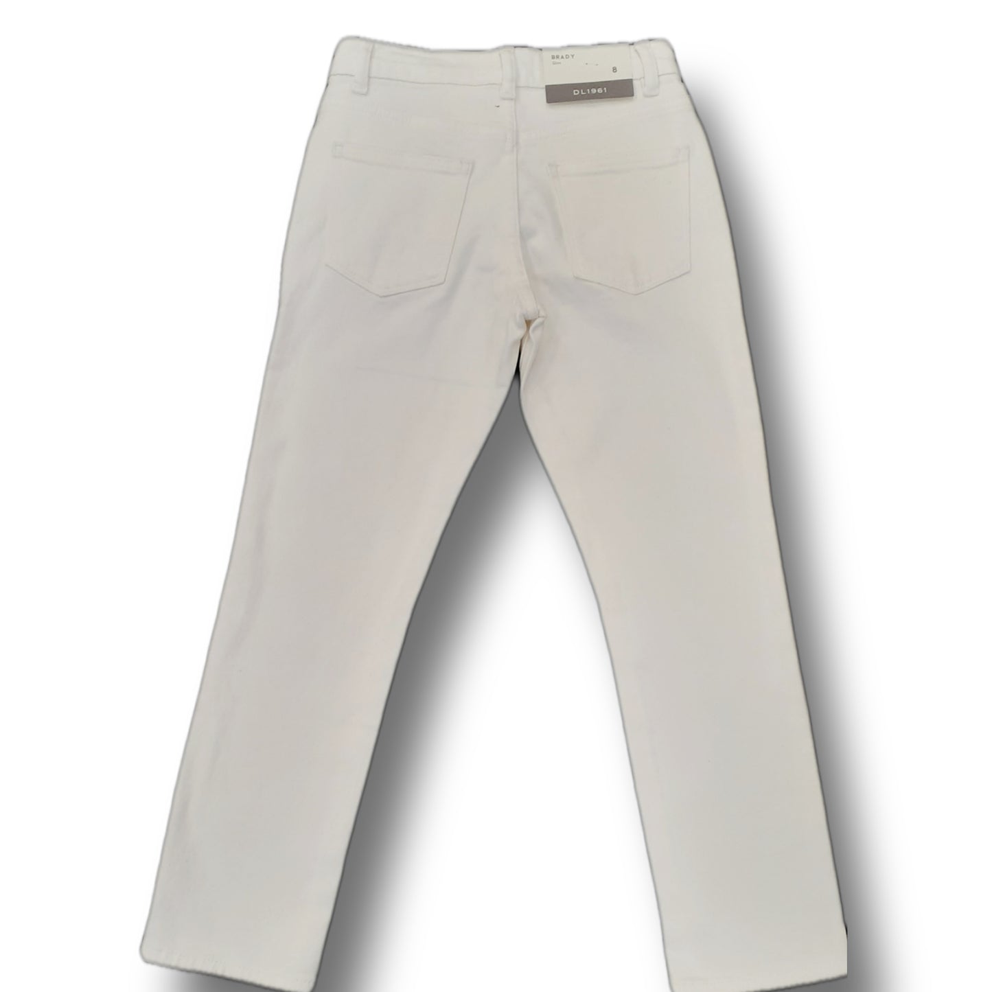 DL 1961 Brady boys white denim jeans