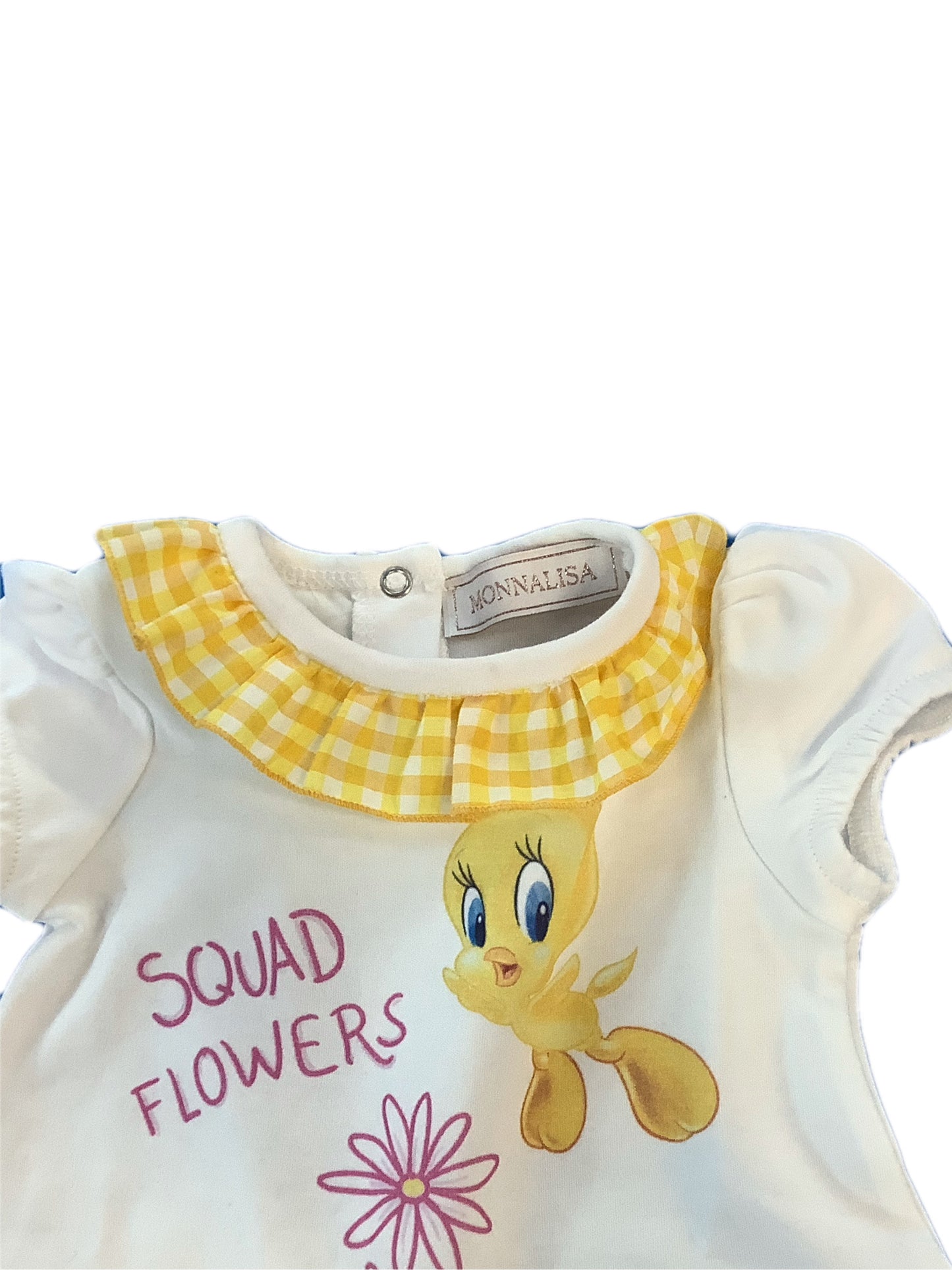 Monnalissa Infant Girls Tweety bird onesie gift set