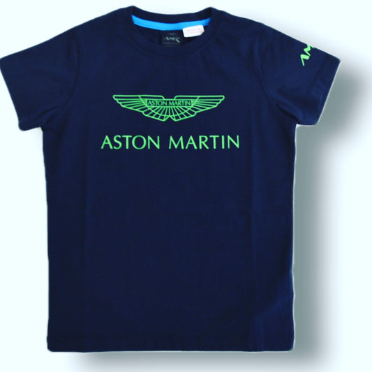 Aston Martin Racing Boys AMR Logo Tee Shirt Y