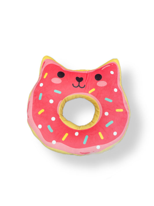 Kitty donut pillow