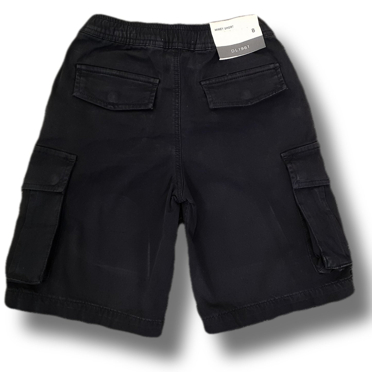 DL 1961 Boys Black Cargo shorts