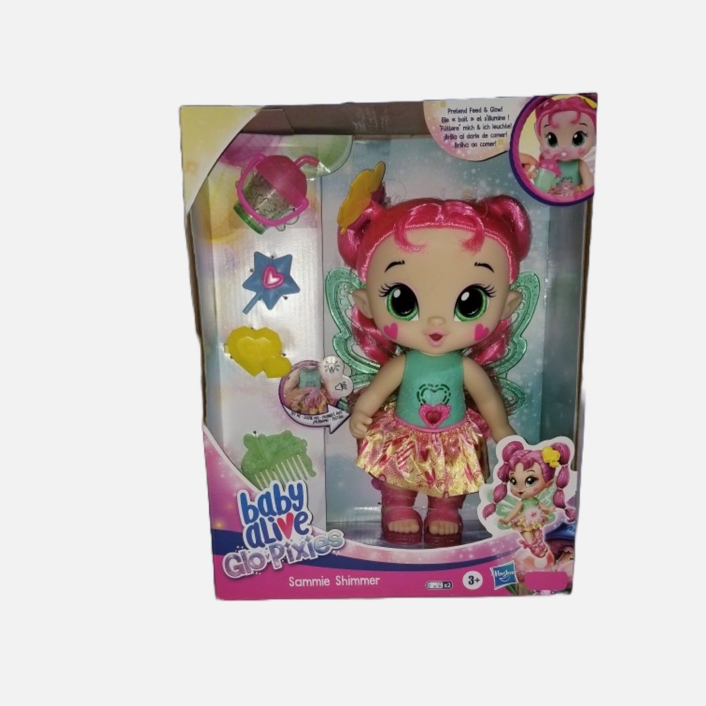 Hasbro Baby Alive Glo Pixies Sammie Shimmer
