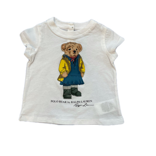 Polo Infant Girls Bear T-shirt