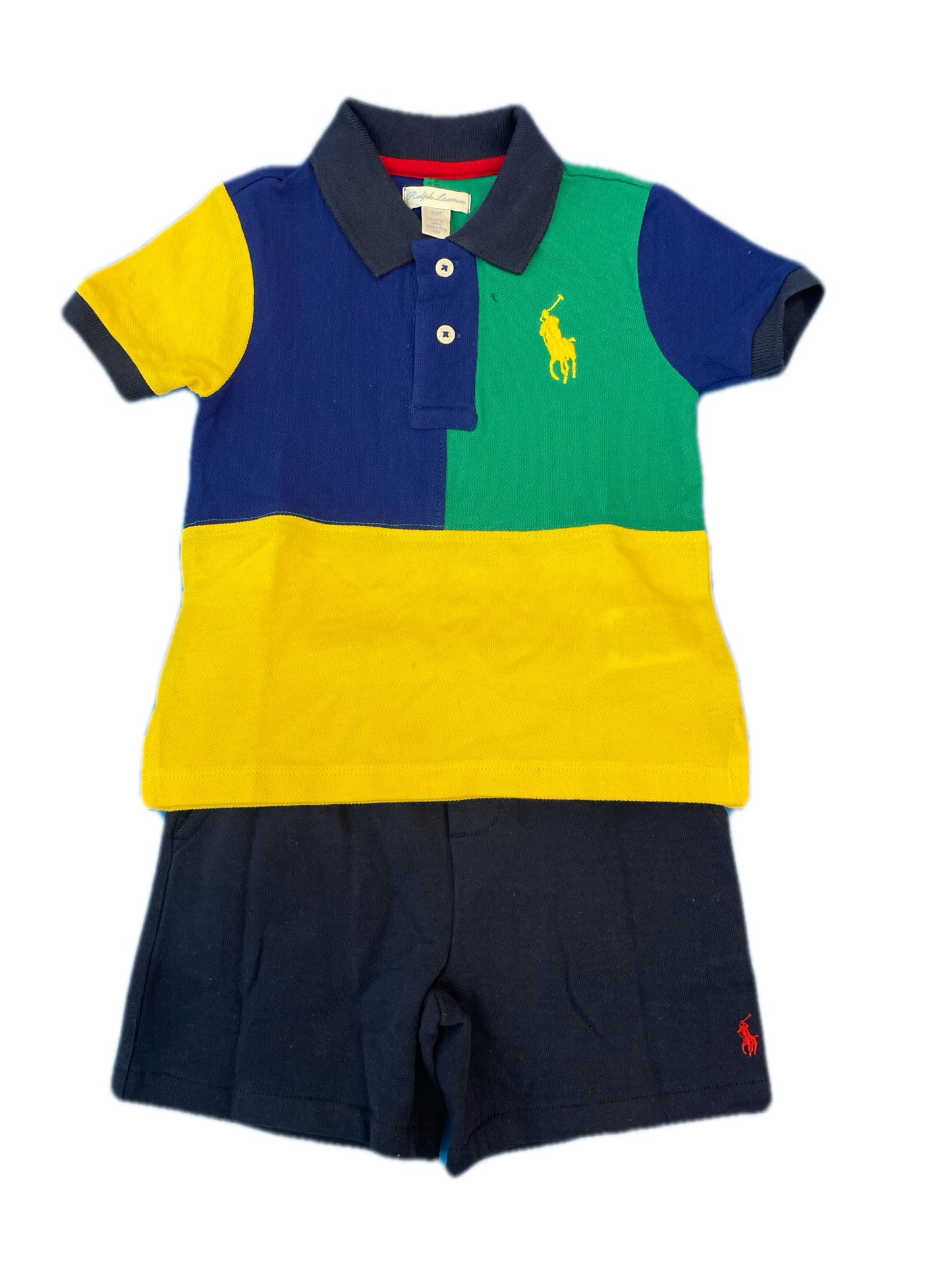 Polo Boys shirt and shorts set