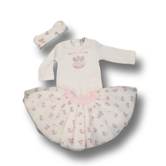 Monnalisa Infant Girls onesy gift set