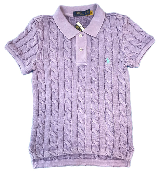 Polo Girls Lavender Sweater